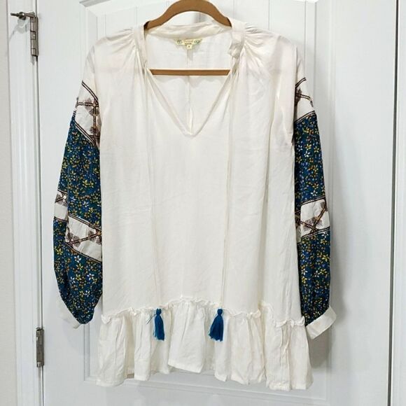 Anandas Collection Women’s Multicolored Boho Tunic Size: Medium - Picture 1 of 8